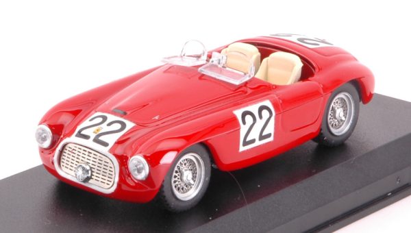 FERRARI 166 MM N.22 WINNER LM 1949 CHINETTI-SELSDON 1:43 - Art Model