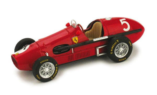 FERRARI 500 F 2 A.ASCARI 1953 N.5 WINNER BRITISH GP WORLD CHAMPION 1:43 - Brumm