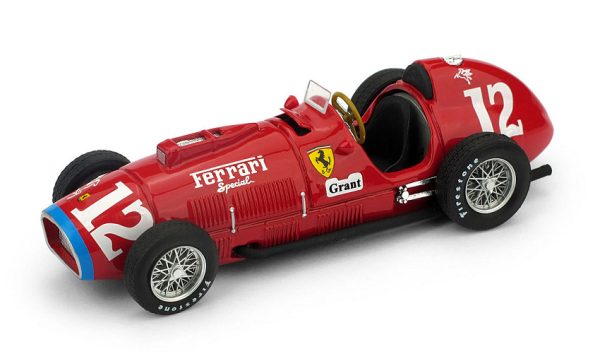 FERRARI 375 ALBERTO ASCARI 1952 N.12 RETIRED INDIANAPOLIS GP 1:43 - Brumm