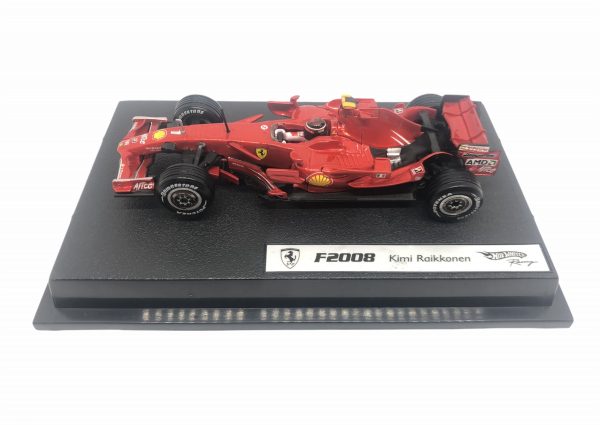 Ferrari F1 F2008 #1 Kimi Raikkonen Hot Wheels Racing Scala 1/43