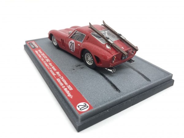 FERRARI 250 GTO 1962 MILANO-CORTINA NATALE CHRISTMAS 2020 1:43 Brumm - immagine 4