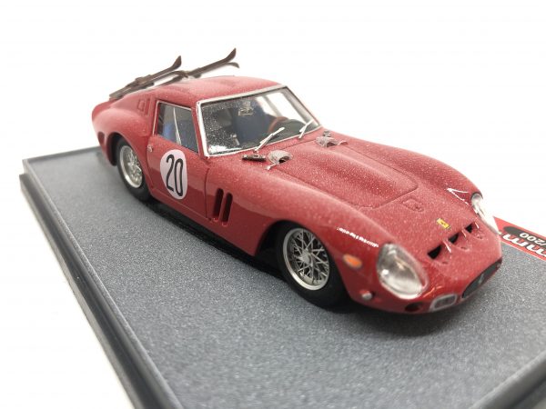 FERRARI 250 GTO 1962 MILANO-CORTINA NATALE CHRISTMAS 2020 1:43 Brumm - immagine 9