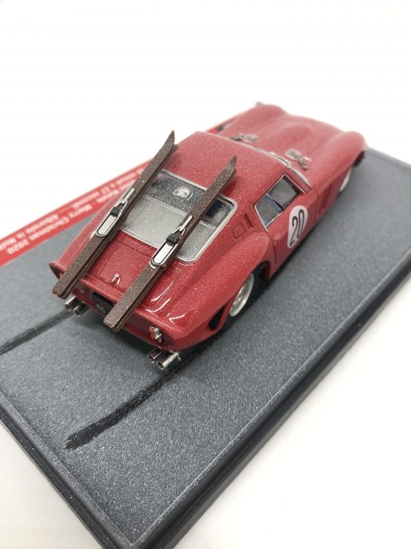 FERRARI 250 GTO 1962 MILANO-CORTINA NATALE CHRISTMAS 2020 1:43 Brumm - immagine 10