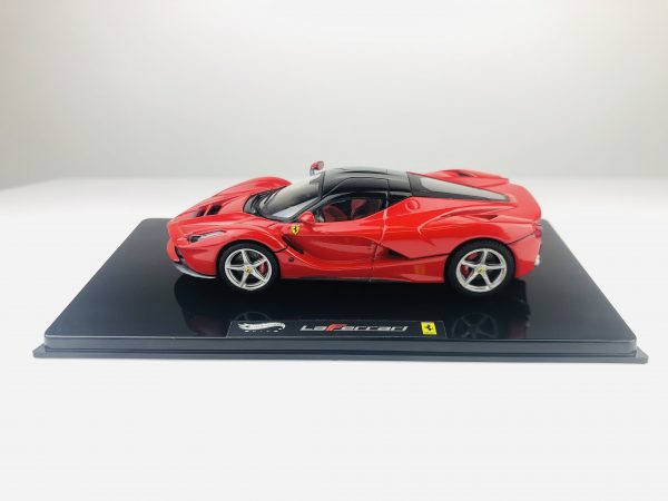 FERRARI LA FERRARI 2013 Red Scala 1:43 Hot Wheels Elite HWBCT83 - immagine 3