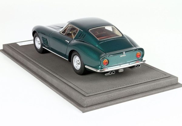 Ferrari 275 GTB Salone di Parigi 1964 Verde Scuro Scala 1:18 BBR Models - immagine 2