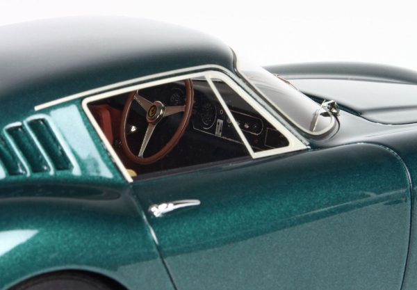 Ferrari 275 GTB Salone di Parigi 1964 Verde Scuro Scala 1:18 BBR Models - immagine 5