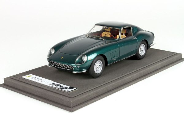 Ferrari 275 GTB Salone di Parigi 1964 Verde Scuro Scala 1:18 BBR Models