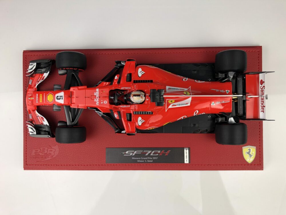 Ferrari SF70-H #5 Vettel Winner Monaco GP 2017 BBR