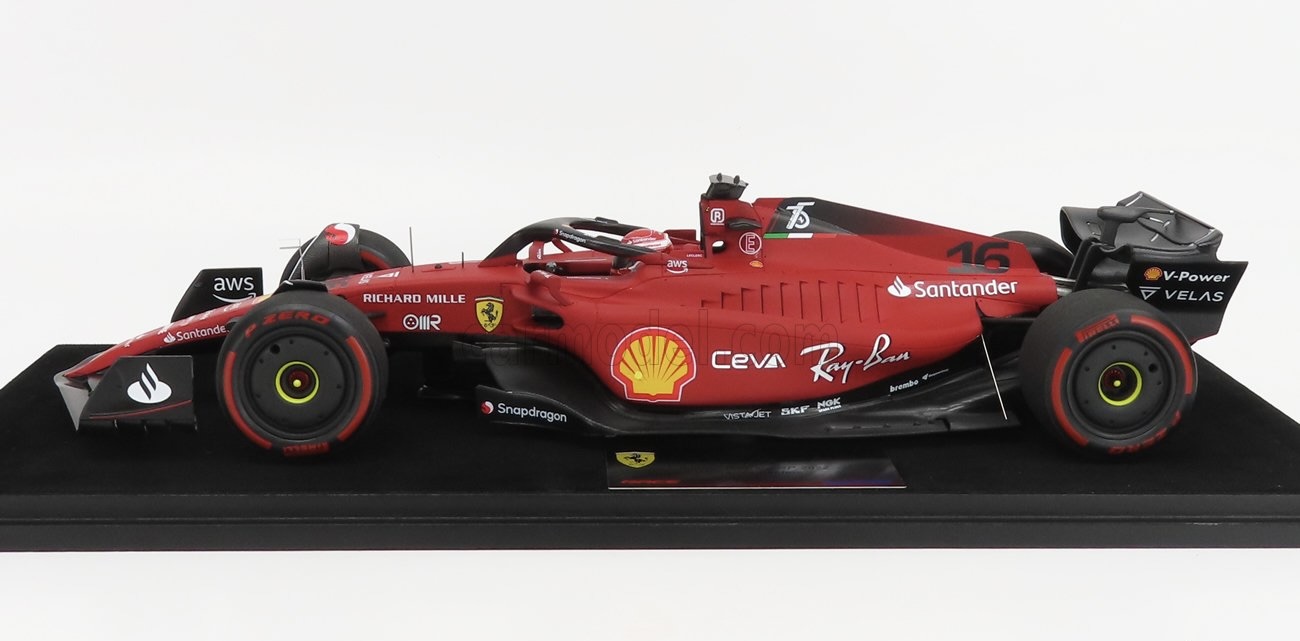 Ferrari F1-75 Bahrain GP 2022 Charles Leclerc Winner LSF181041 Looksmart