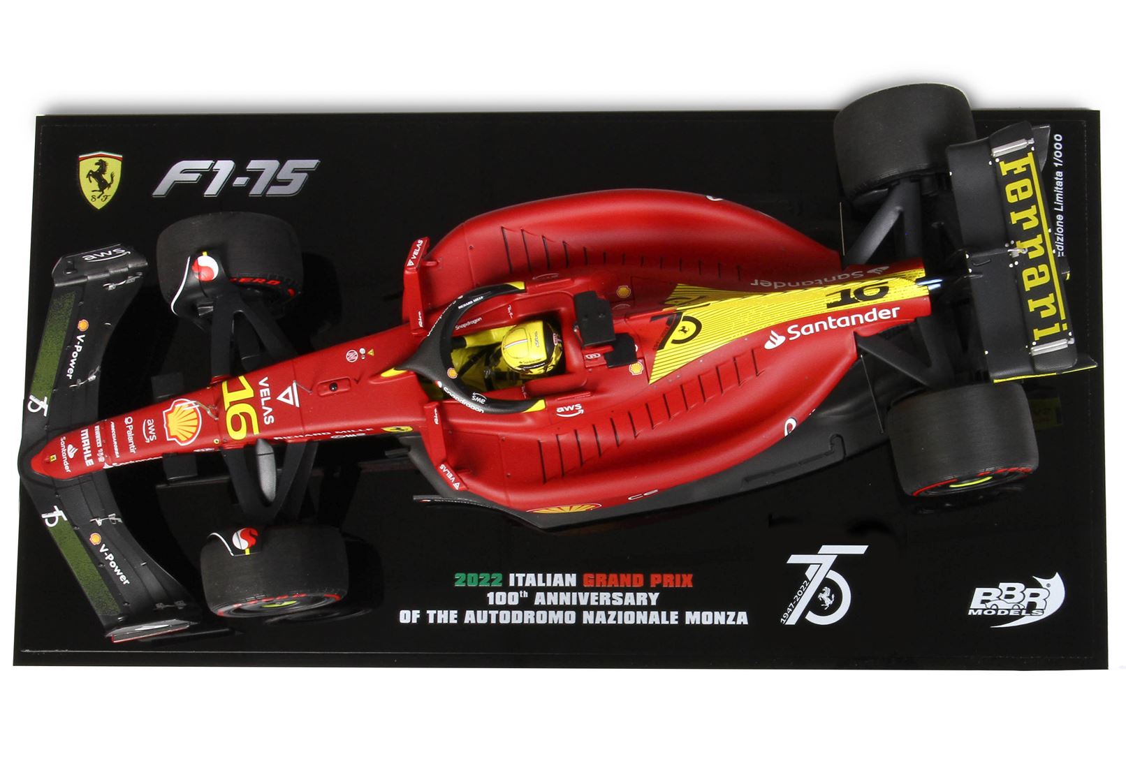 Ferrari SF-75 GP Italia Monza 2022 BBR182275-16DIE BBR